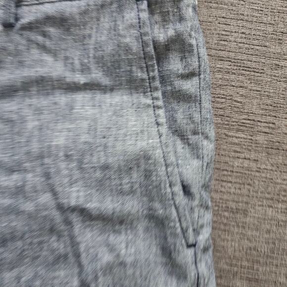 NWT Club Monaco Men's Blue Baxter Slim-Fit Chambray Shorts Size 36 - Picture 8 of 9